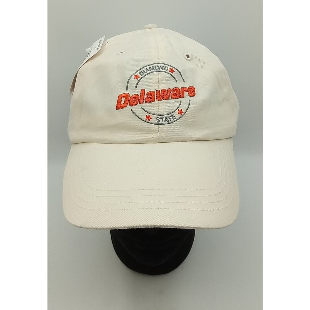 Delaware Diamond State Tan Cap Adjustable